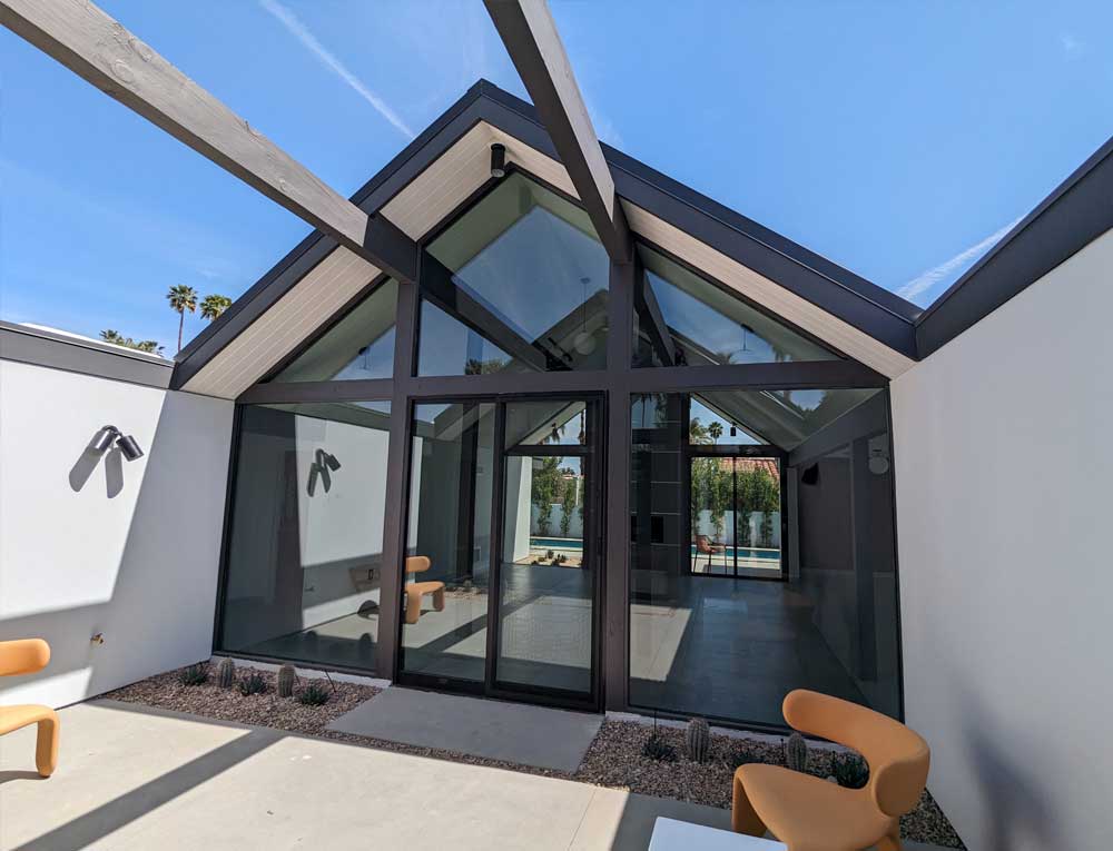 EICHLER Interior Patio Area